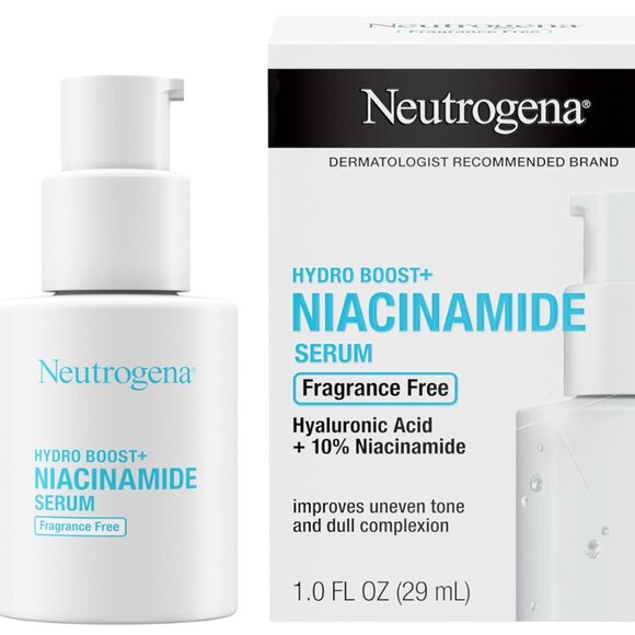 NEW Neutrogena Hydro Boost + Niacinamide Multi-Action Face Serum Hyaluronic Acid - Picture 4 of 6